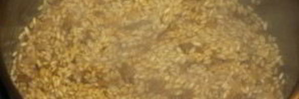 ризотто с сушеными белыми грибами