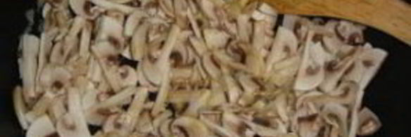 ризотто с сыром и грибами