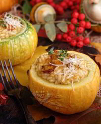 Ризотто с тыквой