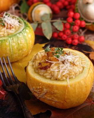 Ризотто с тыквой