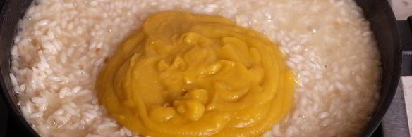 ризотто с тыквой