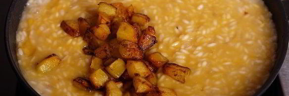 ризотто с тыквой