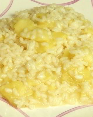 Ризотто с яблоками