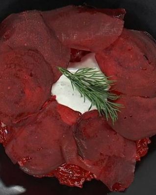 Ризотто со свеклой