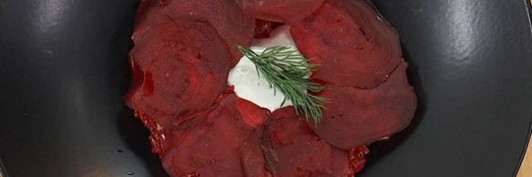 ризотто со свеклой