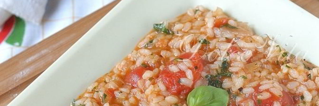 Томатное ризотто