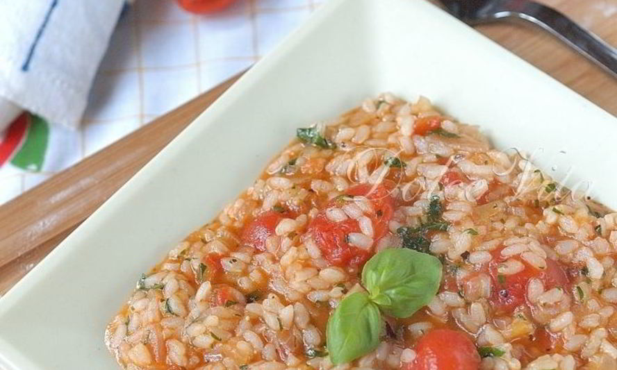 Рецепт томатного ризотто