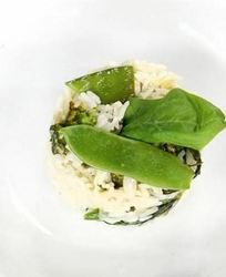 Зеленое ризотто