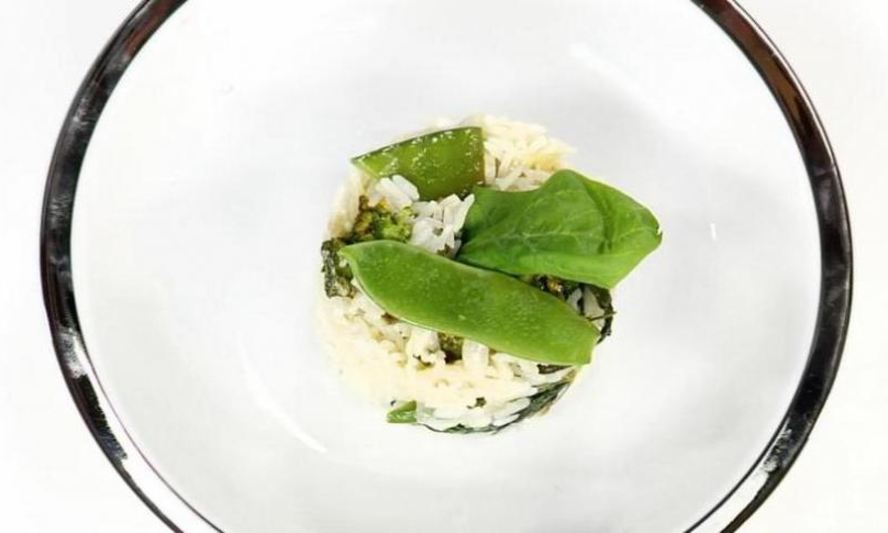 Рецепт зеленого ризотто