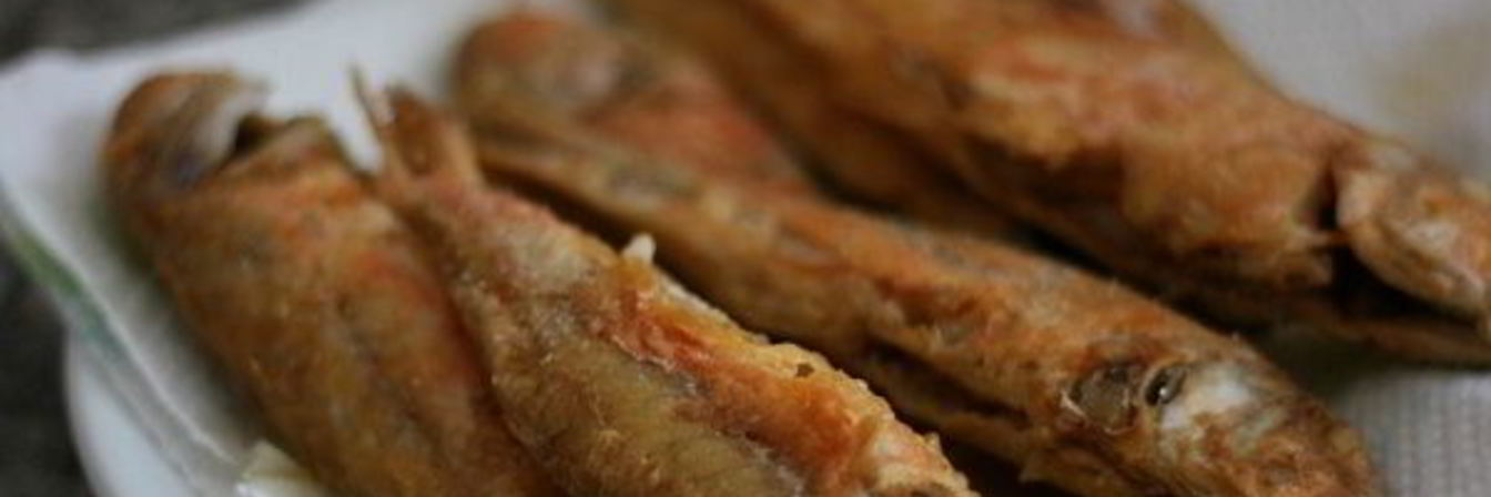 Барабулька жареная