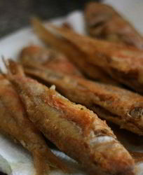 Барабулька жареная