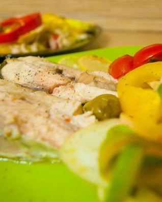 Белый амур в духовке