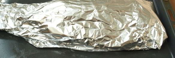 горбуша запеченная с овощами