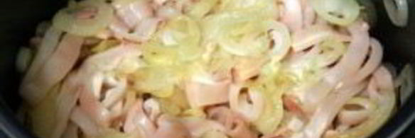 кальмары, тушенные в мультиварке