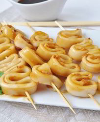 Кальмары в аэрогриле