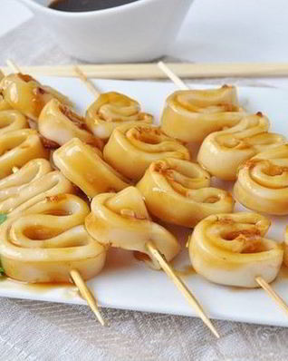 Кальмары в аэрогриле