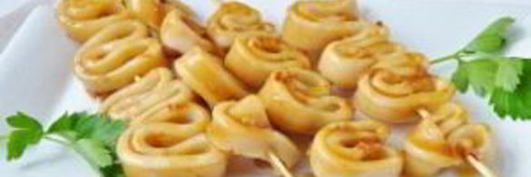 кальмары в аэрогриле