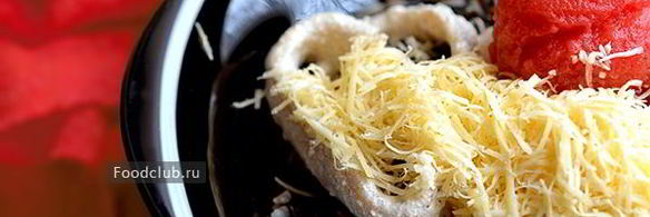 кальмары в сметане под сыром