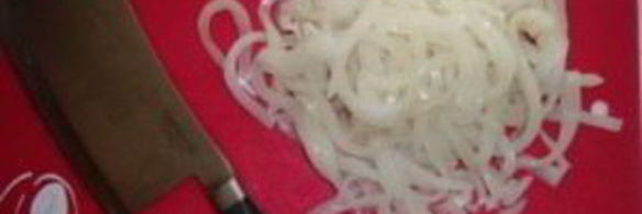 кальмары в воке