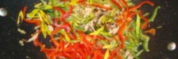 кальмары в воке