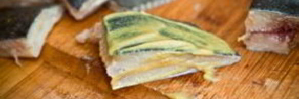 камбала под маринадом