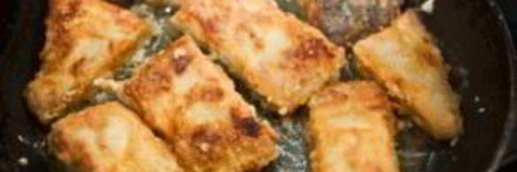 камбала под маринадом