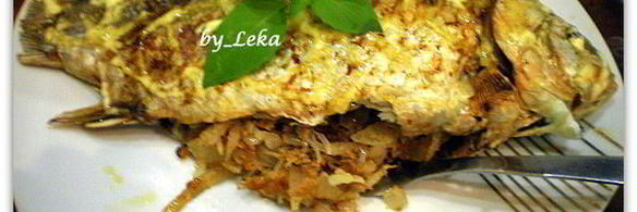 карась, фаршированный квашенной капустой