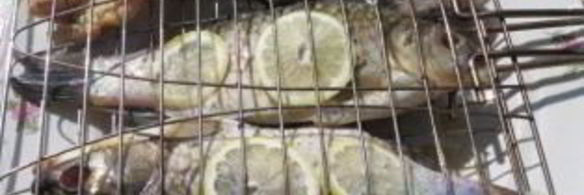 карась на углях