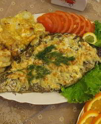 Карась в майонезе