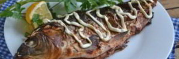 карп по-китайски в кисло-сладком соусе