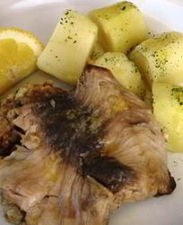 Карп с лимоном