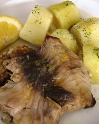 Карп с лимоном