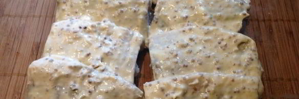 хрустящая селедка на шпажках