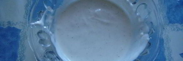 креветки с натуральным йогуртом, черри и чесноком