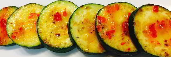 креветки с цукини в сладком соусе чили