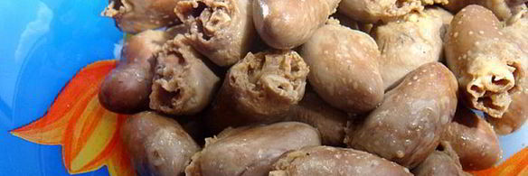 креветки в белом соусе с сердечками