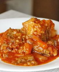 Минтай под маринадом