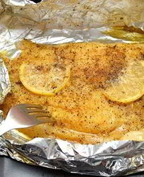 Минтай в духовке