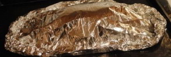 окунь в духовке в фольге