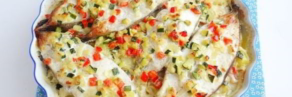 палтус с картошкой в духовке