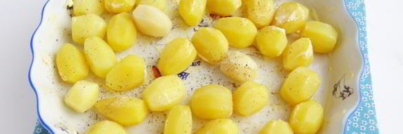 палтус с картошкой в духовке