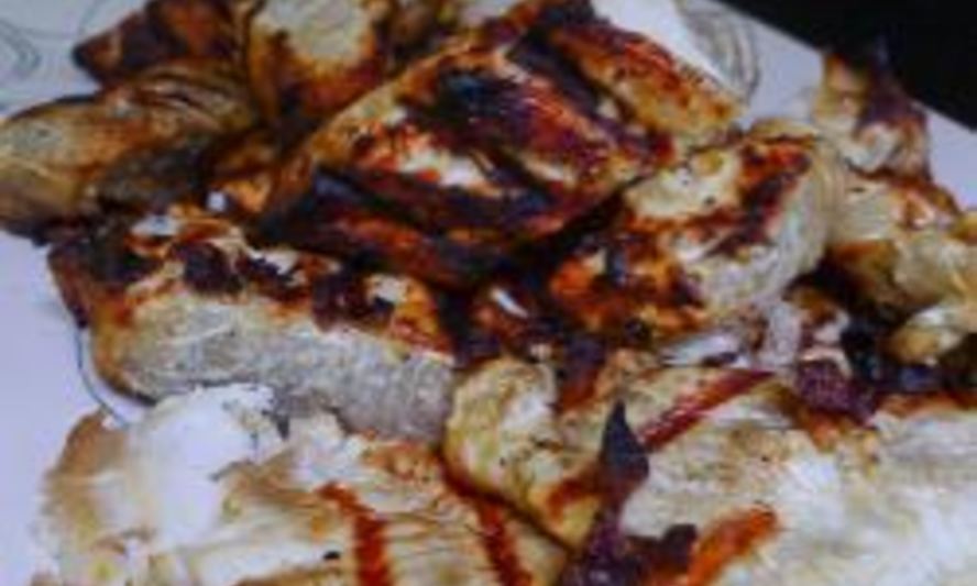 Рецепт палтуса с лаймом на гриле