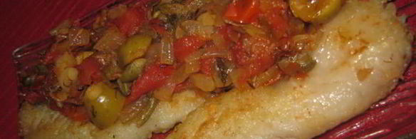 рыба ливорно