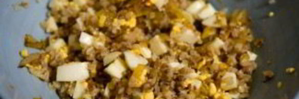 рыба начиненная кашей