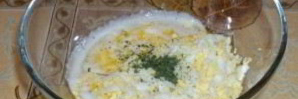 рыба отварная с соусом польским