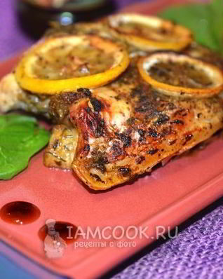 Рыба с лимоном