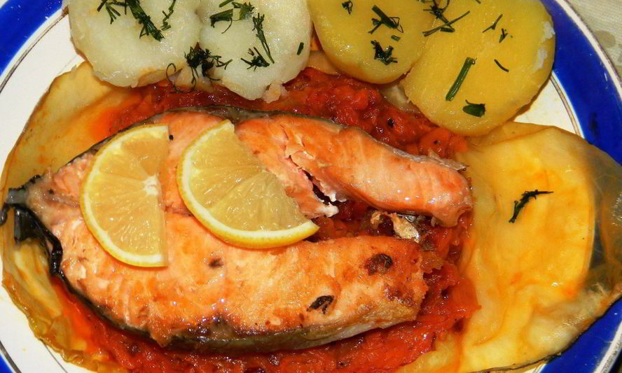 Рецепт рыбы в фольге в мультиварке