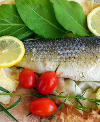 Рыба в лаваше с тархуном