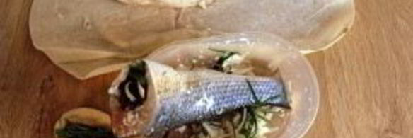 рыба в лаваше с тархуном