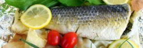 рыба в лаваше с тархуном